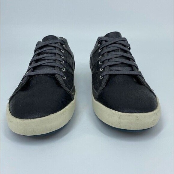 Skechers Planfix Romelo Leather Modern Relaxed Comfort Casual Black Shoe 10.5 - Picture 3 of 8